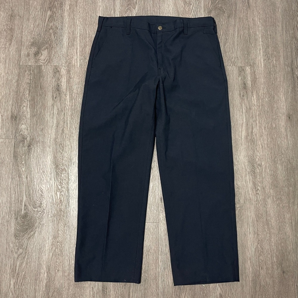 Workrite FR Pants Mens 36x29 Navy Blue Nomex IIIA Flame Resistant Workwear